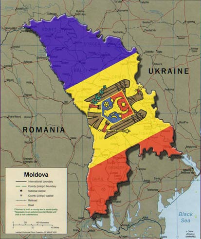 Moldova-map-w-flag